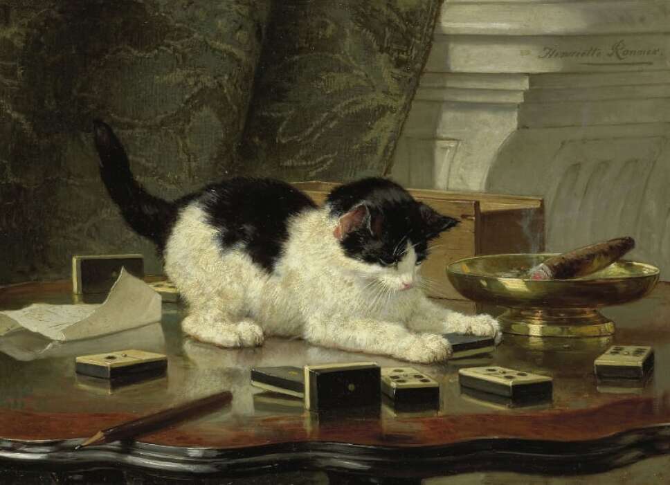 Los gatos en el arte