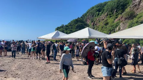 Eclipse solar en Mazatlán