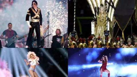 Estos son los mejores shows de Medio Tiempo del Super Bowl