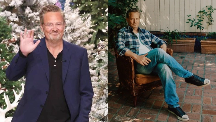 fotos del actor Matthew Perry.