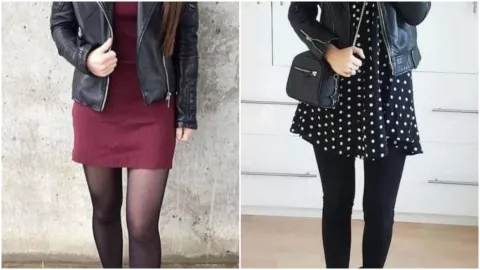 Así puedes lucir tus medias negras