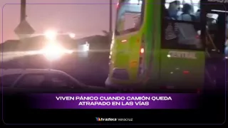 Pasajeros gritaron y buscaron escapar cuando el conductor no abría las puertas