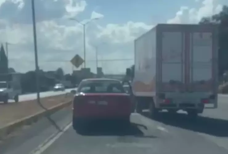 Intento de secuestro de mujer en carretera San Juan del Río-Tequisquiapan
