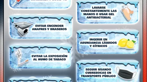 Recomendaciones temporada de frío en México