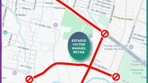 Calles cerradas concierto de Julión Álvarez