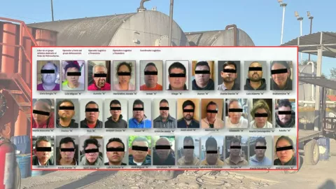 Robo de hidrocarburo: Cae red que operaba en la zona centro del país; hay 32 detenidos