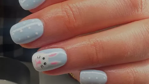 uñas conejos pascua 2026