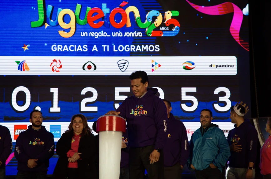 Gracias a tu apoyo, Juguetón Azteca superó la meta