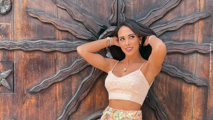 Exatlón: Macky luce la mejor figura en sus vacaciones con su novio.