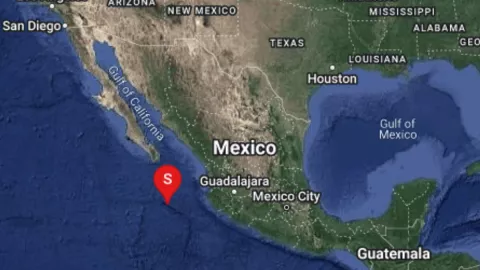 Sismo de 5.2 de magnitud hoy al sureste de Cabo San Lucas, BCS