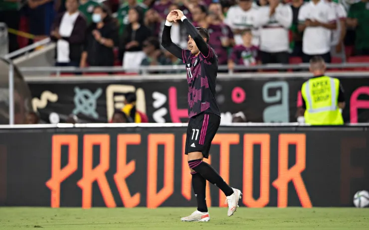 Funes Mori con la Selección Mexicana