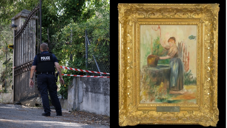 Roban dos obras del Museo Renoir en Francia
