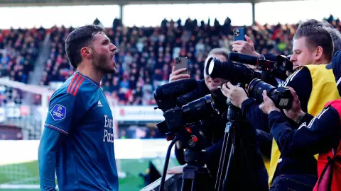 Gol del Bebote en la Eredivisie con el Feyenoord
