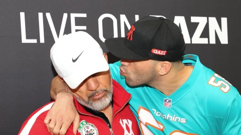 Canelo Álvarez y Avni Yildirim box azteca 