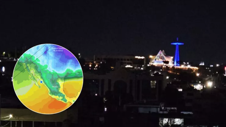 Frío esta noche en Sinaloa