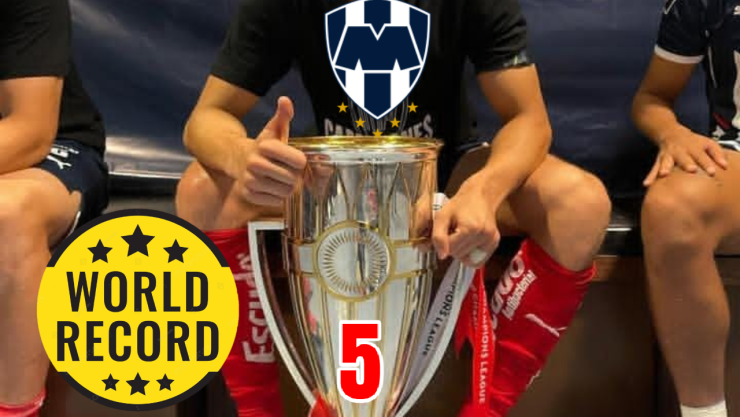 Ganó 5 títulos en Rayados de Monterrey y hoy obtuvo otro récord que nadie se imaginaba cuando llegó