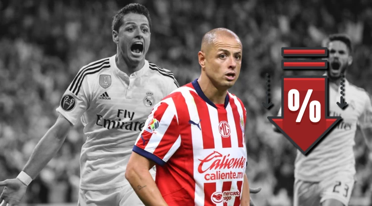 Chicharito Hernández bajó considerablemente su valor de mercado