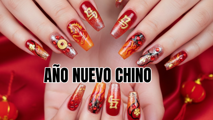 4 diseños de uñas inspiradas en el horóscopo chino para celebrar el Año Nuevo del Caballo de Fuego