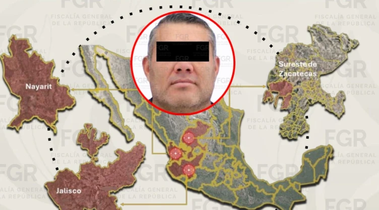 Luis Ignacio “N”, expolicía que trabajaba para “El Mencho”.
