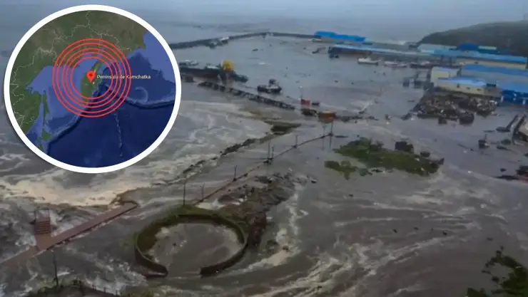 ¿Dónde está Kamchatka, la península que fue epicentro del poderoso sismo en Rusia?