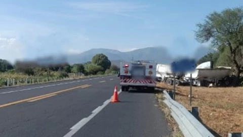Se registra cierre parcial de la carretera Cuacnopalan-Oaxaca