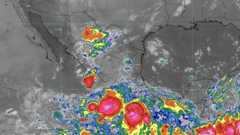 Llegada del huracán John