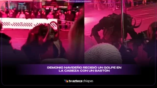 VIRAL: Anciano golpea a participantes durante desfile de Krampus en Austria