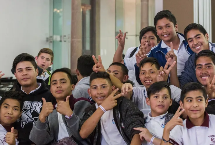 Miles de jóvenes se dieron cita