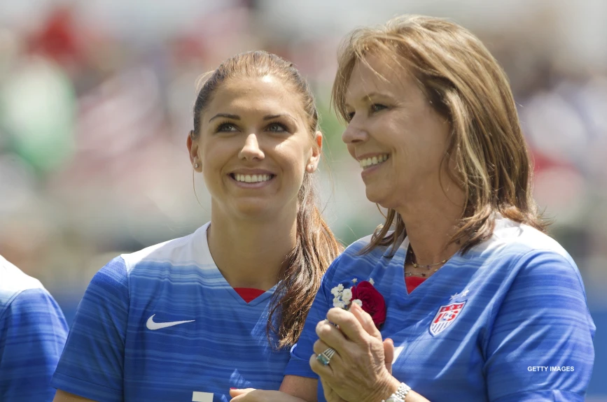 Pamela S. Morgan y Alex Morgan