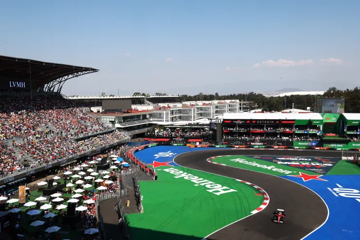 Gran Premio de México, vista panorámica del Foro Sol en el Autódromo Hermanos Rodríguez F1