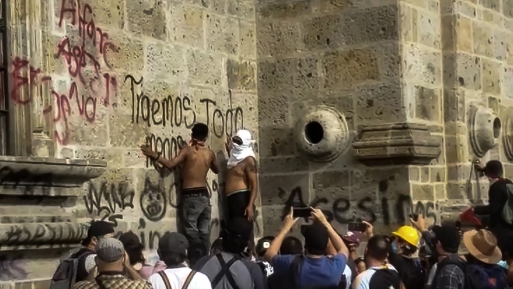 Manifestación en Guadalajara