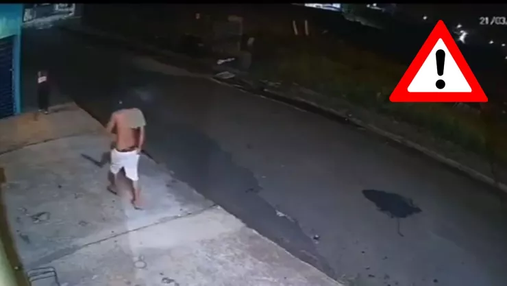 VIDEO FUERTE: Momento exacto en que un hombre agrede sexualmente a un mujer en Brasil; esto se sabe 