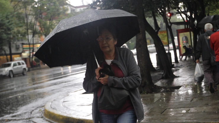 Lluvia en la CDMX