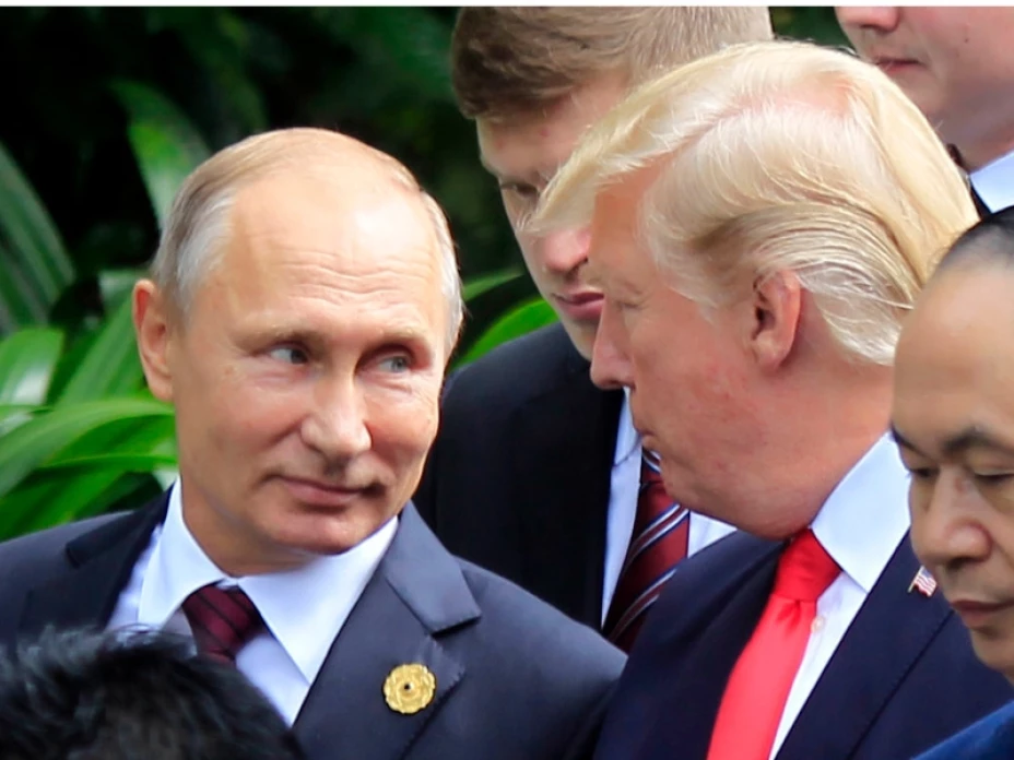 Vladimir Putin y Donald Trump