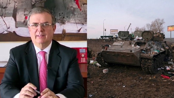 invasión Ucrania Rusia México Ebrard