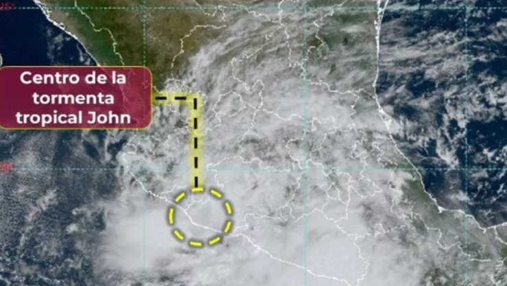 Tormenta Tropical John