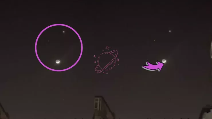 ¿Cómo se vio la alineación de planetas en video el viernes 28 de febrero de 2025?