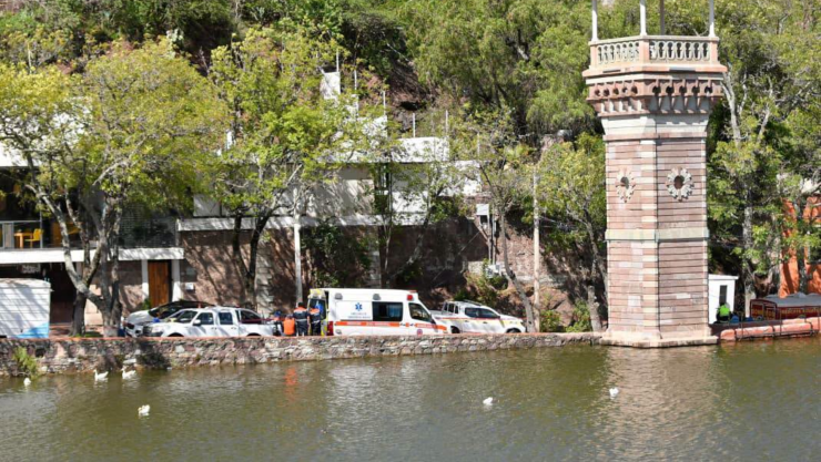 Capacidad de agua en la Presa de la Olla en Guanajuato