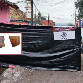 Descubren vestigios prehispánicos en Xiutetelco, Puebla, durante obras públicas