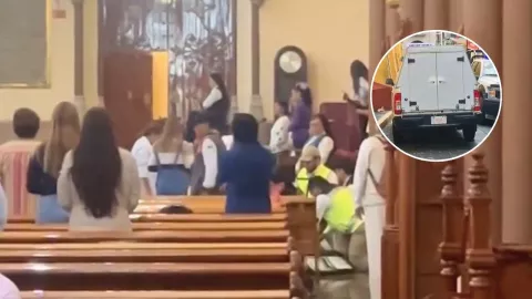 La misa continuó mientras médicos intentaban reanimar a un hombre con paro cardiaco en Xalapa