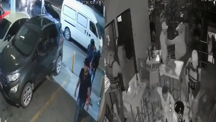 Bar en San Luis Potosí grupo armado asalta clientes violencia