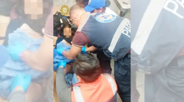Joven de 13 años da a luz en el Metro CDMX este 10 de mayo, Día de las Madres