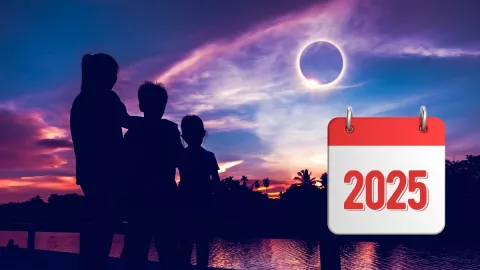 Estos son los eclipses que habrá en 2025 ¿Cómo y cuándo verlos?