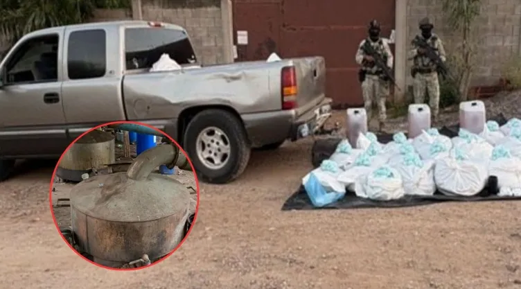 Desmantelan narcolaboratorio con un reactor en pleno Culiacán tras operativos en Sinaloa