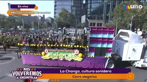 Sonido “La Changa” presente en el Desfile de Día de Muertos