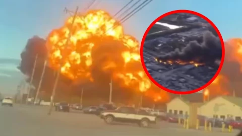 VIDEO: Así fue el momento EXACTO en que avión se estrella cerca del aeropuerto de Louisville, Kentucky; esto se sabe