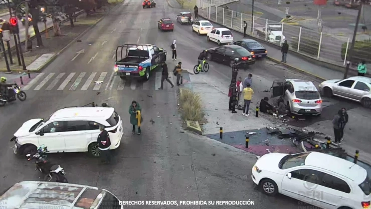 choque Diagonal Defensores de la República