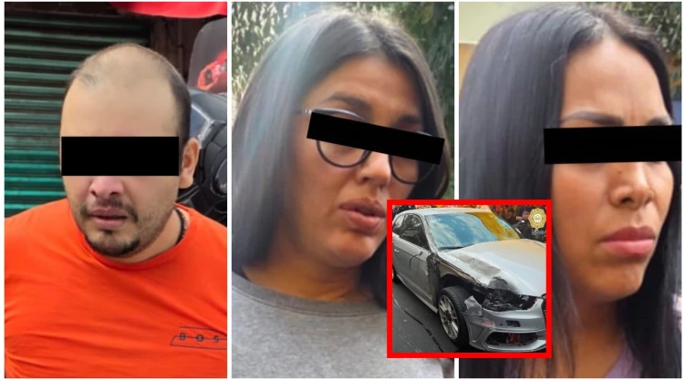 Ladrones de relojes en CDMX escapan y atropellan a mujer.