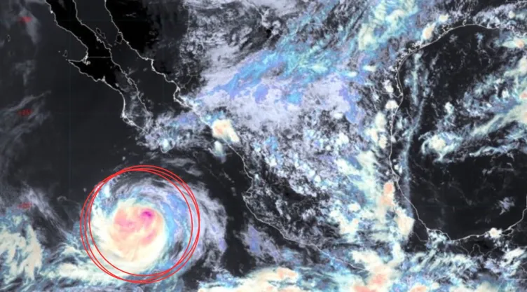 Huracán “Rachel” en el Pacífico: ¿dónde está y qué estados afectará?