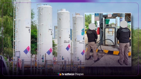 Asegura planta gasera en Centro, Tabasco por operaciones ilegales: decomisa contenedores con más de 8 mil litros de gas LP